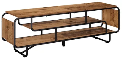 Imagen del producto de Soporte de TV vidaXL, 140 x 36 x 45 cm, madera reciclada, material de madera