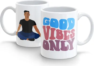 Produktbild von Kubek 300ml Medytacja Namaste Meditation Zeit v8
