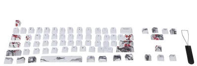Zdjęcie produktu dla Projekt klawiszy „Wangjiang Plum Blossom” – kompatybilny z układami 61/64 do samodzielnego montażu klawiatury mechanicznej