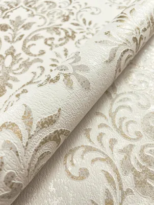 Produktbild von NEWROOM Tapete Darlin Creme Vliestapete - Vintage Ornamente Leicht glänzend  Germany