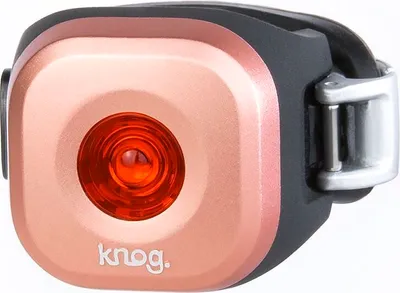 Produktbild von Knog Blinder Mini Lampe, rote LED, Dot, copper (11 Lumen)