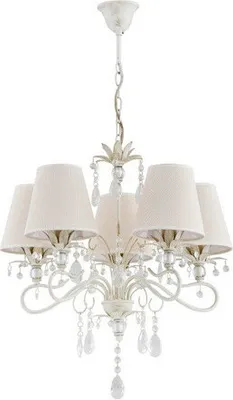 Immagine prodotto di Lampadario LUKRECJA bianco 5xE14x10W in metallo, dimensioni: 74x50x50 cm, IP20, Alfa