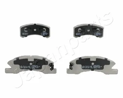 Produktbild von JAPANPARTS PA-609AF Bremsbeläge Satz Vorne Bremsklötze für MITSUBISHI Mirage / Space Star Schrägheck (A0A) für DAIHATSU Cuore VII (L275, L285, L276)
