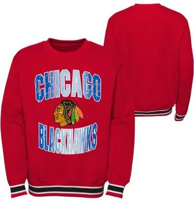 Obrázok produktu pre Detská mikina Chicago Blackhawks NHL Classic Blueliner Crew Neck Veľkosť: Kids XL (14 - 16 rokov)