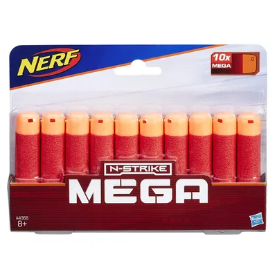 Produktbild von Nerf MEGA 10er Dart Nachfüllpack
