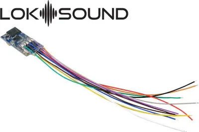 Produktbild von ESU 58813 LokSound 5 micro DCC/MM/SX/M4Einzellitzen, Lsp 11x15mm + Wunschsound
