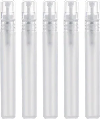 Produktbild von 5 Stk 10ml Parfum Sprüher, matte Plastikflaschen für unterwegs