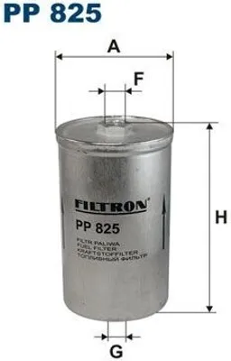 Produktbild von FILTRON KRAFTSTOFFFILTER Anschraubfilter PP 825