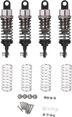 Image de Amortisseur métallique pour MN D90 MN-99 MN-91 FJ-45 Accessoires de mise à jour pour modèles réduits RC(Titanium MN-014T)