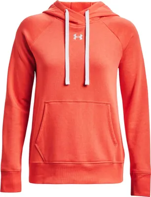Produktbild von Under Armour Damen Rival Fleece HB Hoodie - 1356317, Farbe:Orange, Textil:L