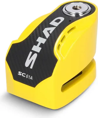 Produktbild von SHAD SC61A Bremsscheibenschloss gelb 6 mm