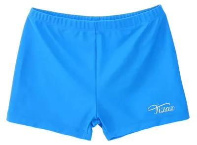 Immagine prodotto di Costume da bagno da bambino TIZAX, pantaloncino da bagno con protezione UV, blu, taglia 6 anni