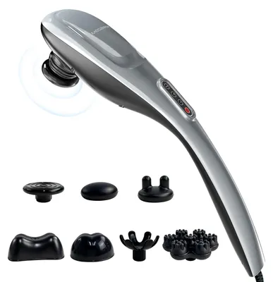 Image de Appareil de massage pour les mains, avec 5 vitesses, 6 modes, fonctionnement filaire, conçu pour le cou et le dos