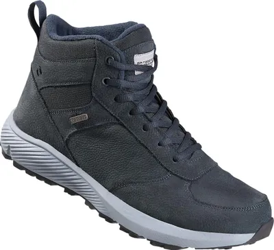 Produktbild von Spitzbergen Leder-Trekkingschuhe hoch uni, langlebiger Tragekomfort dank hochwertigem Nubukleder