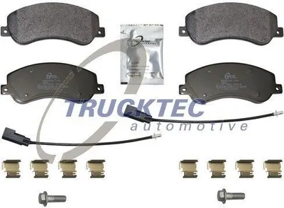 Produktbild von TRUCKTEC AUTOMOTIVE Bremsbeläge Satz Vorne Bremsklötze für VW Amarok Pickup (2HA, 2HB, S1B, S6B, S7A, S7B) 07.35.328