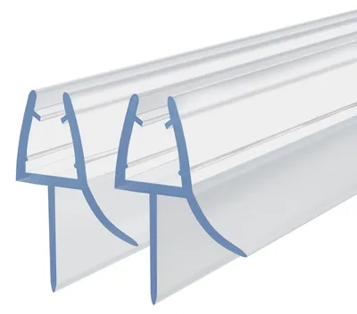 Immagine prodotto di Guarnizione in gomma per doccia - 2 pezzi da 870 mm per vetro da 4-6 mm