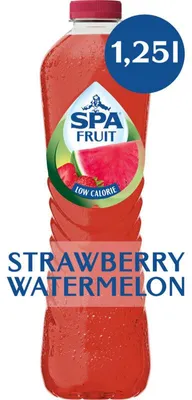 Obrázok produktu pre Spa Fruit Jahoda Vodný melón 1250 g – Osviežujúci ovocný pôžitok na leto