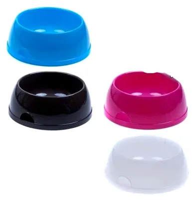 Produktbild von 2er Set Näpfe für Futter oder Wasser, 2450 ml Fassungsvermögen, Ø 23 cm