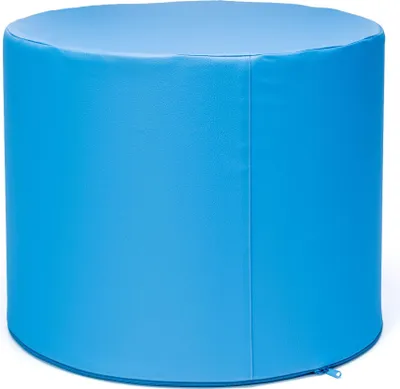Obrázek produktu pro Ecopuf, taburet, sedací taburet z umìlé kùže, Nebeský E19, Umìlá kùže, 50 x 40 cm