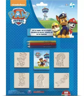 Zdjęcie produktu dla Multiprint Paw Patrol, Zestaw stempli dla dzieci, 3 lat(a), Nietoksyczne, Wielobarwny