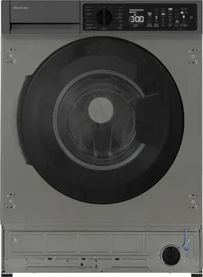 Cecotec Waschmaschine 7Kg Frontlader Bolero DressCode 750 Bi Inverter Steel A. Finish Stainless Steel 1200 Rpm, 15 Programme, , Motor Inverter Plus, SteamMax, Stain Match Plus