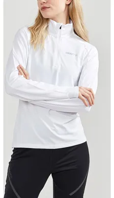 Productafbeelding van Craft Gain Midlayer Longsleeve Dames - Wit | Maat: XL