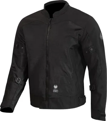 Produktbild von Merlin Prospect Air Mesh Motorrad Textiljacke, schwarz, XL