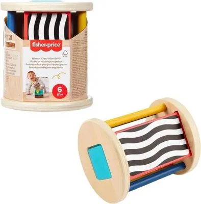 Image de Fisher-Price(R) Rouleau d'éveil en bois - Fisher-Price