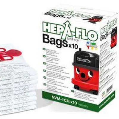 Obrázek produktu pro Numatic Hepaflo 9L - Bubnový vysavač - Sáček na prach - Zelený - Bílý - Polystyren - Box - Numatic Henry HVR200 - Hetty HET200 - Harrry HHR200 - NQS250 (604015)