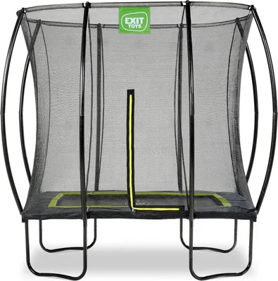 Produktbild von EXIT Silhouette Trampolin 153x214cm, auf Beinen, Rechteckig, für Kinder, Schwarz