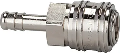 Produktbild von Riegler Schnellverschlusskupplung NW 7,2, Messing vernickelt, Tülle LW 10