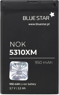 Zdjęcie produktu dla Zamiennik baterii Bluestar kompatybilny z Nokia 2720 fold / 6600 fold 950 mAh Li-lon zamiennik baterii Accu BL-4CT