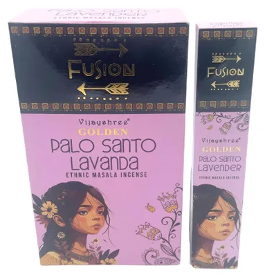 Image de 15 g de Palo Santo doré et de lavande