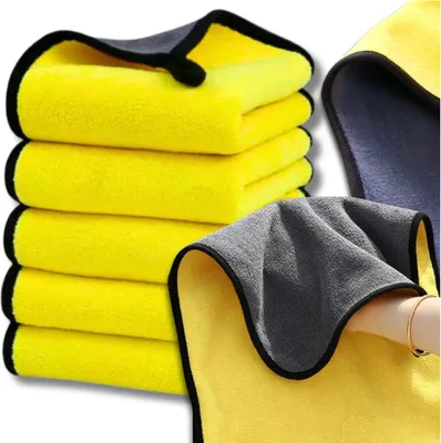 Produktbild von Handtuchset mit 5 Mikrofaser-Autoreinigungstüchern