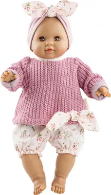 Image de Paola Reina Poupée Alberta rose 36cm Jouet bébé poupée