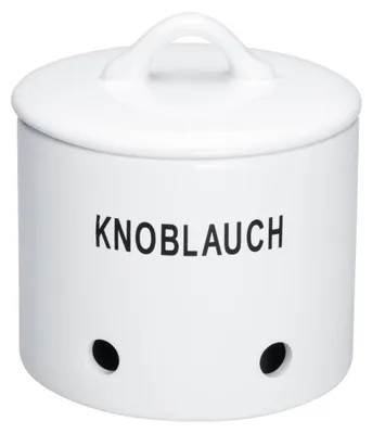 Produktbild von Knoblauchtopf BIANCO NOVO weiß Keramik MAGU