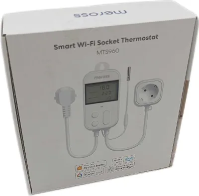 Obrázok produktu pre Meross MTS960HK, Digitálny termostat, Room, Biela, 0,5 °C, °C, °F, Tlačidlá