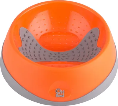 Produktbild von LickiMat Oh Bowl, Hund, Polypropylen, Orange, Haustier-Fütterungsschale, Einfarbig, 1 l