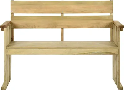 Obrázek produktu pro vidaXL Zahradní lavice 121 cm Impregnované borovicové dřevo