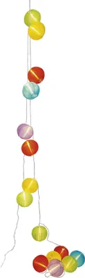 Produktbild von Livarno Home XXL LED Sommerlichterkette Gartenkette Außenkette Lichtkette bunt