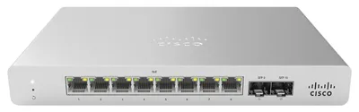 Obrázek produktu pro Cisco Meraki MS120-8FP, Řízený, L2, Gigabit Ethernet (10/100/1000), Podpora napájení po Ethernetu (PoE), Montovatelné na zeď