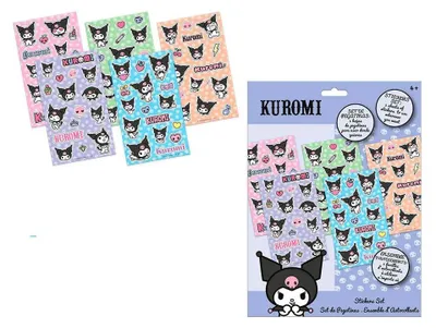 Immagine prodotto di Adesivi Kuromi Multicolore  Bambini Multicolore Taglia unica