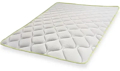 Produktbild von The White Stone Kühlender Topper mit Elastikbändern 180x200 | Matratzenauflage mit Cooler-Technologie und orthopädischen Eigenschaften | Höhe 4 cm | Atmungsaktiver und antibakterieller Stoff