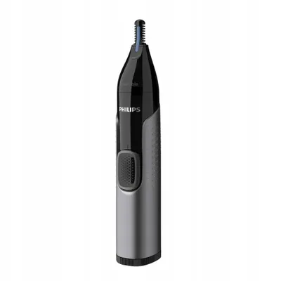 Produktbild von Philips 3000 series Nose trimmer series 3000 NT3650/16 Nasenhaar-, Ohrenhaar- und Augenbrauentrimmer, Grau, Edelstahl, Akku, AA, 101 mm, 196 mm