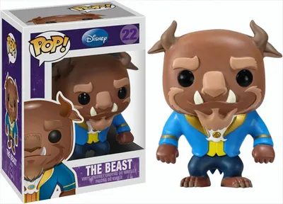Image de Funko La Belle et la Bête POP  figurine vinyle Bête 10 cm FK2475