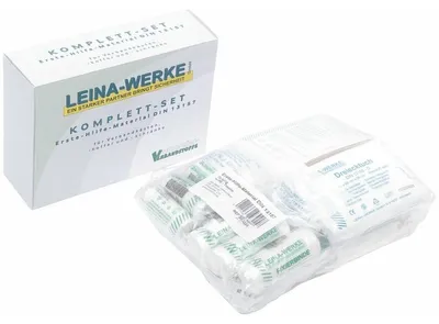 Produktbild von Leina-Werke 12011 Ersatzfüllung Erste-Hilfe-Set - 43-teilig, DIN 13164:2022