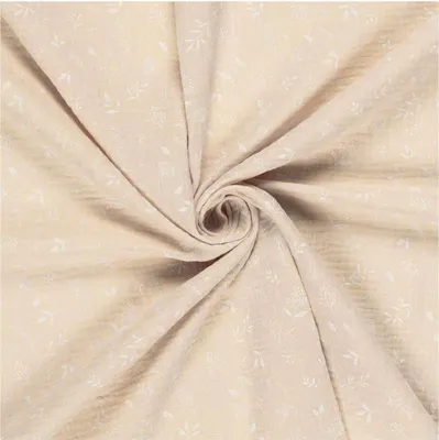 Produktbild von Musselin-Stoff Little Flower ab 0,5m  Double Gauze Windeltuch Mulltuch