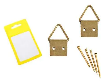 Immagine prodotto di ATTACCAGLIE PER QUADRI SNODATE IN BLISTER N° 1 - 15 pezzi