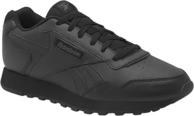 A black Reebok sneaker shown from a side angle on a white background.