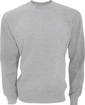 Obrázok produktu pre SG mikina / pulóver, s výstrihom BC1066 (5XL) (svetlosivá škvrnitá)